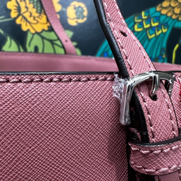 Bally Supra Large Tote – Rosehaze Pink with Signature Stripe – Made in Italy - Picture 15 of 16